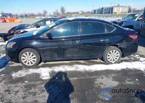 2015 Nissan Sentra Sv from USA, damaged, VIN 3N1AB7AP5FY267414